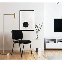 Commercial Black Mesh Waiting Room Lobby Chairs – Set of 12 – New Open Box - Delivery Available