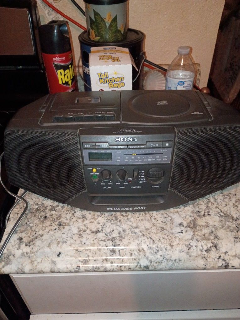 Sony Radio/CD Player/Cassette Player
