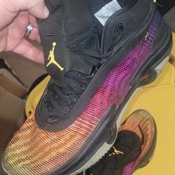 Nike Air Jordan 36 'Year of the Tiger' Orange Deadly Pink Mens Shoe