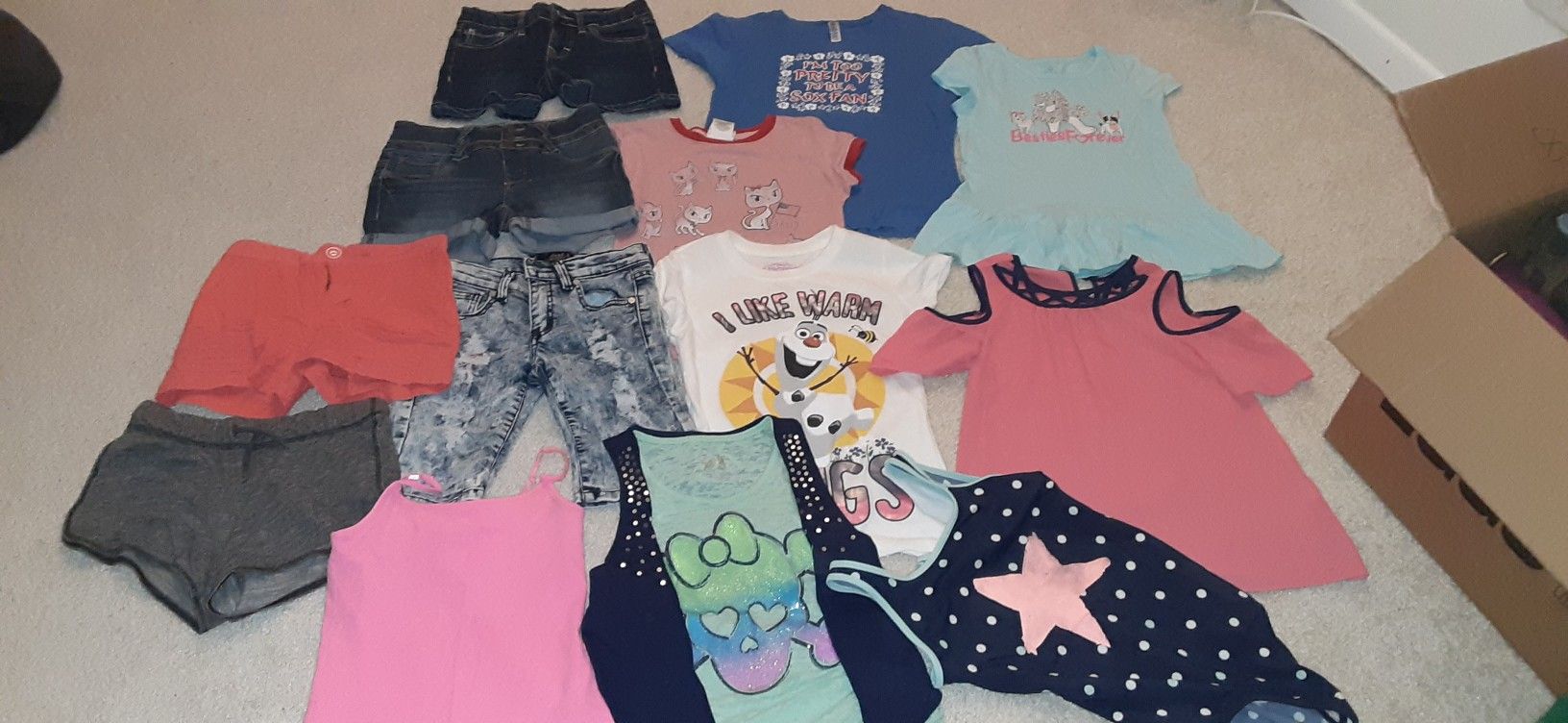 Girls size 8 clothing