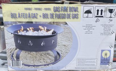 Beacon Leisure 18.5 Portable Gas Firebowl for Sale in Santee, CA - OfferUp