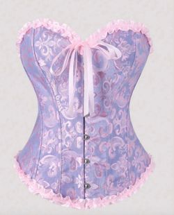Medium- Purple/pink corset