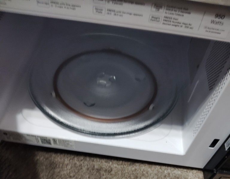 GE microwave Stainless Steel