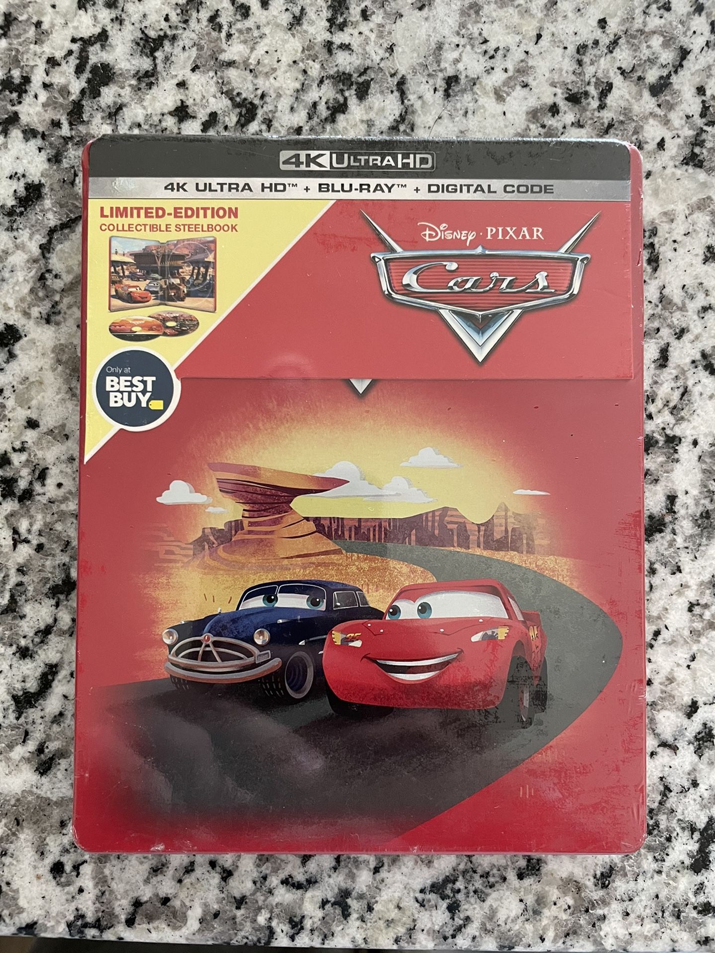 Cars 4K Bluray Steelbook
