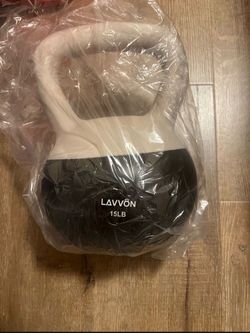 Brand new  LAVVON 15 lb Soft Kettlebell