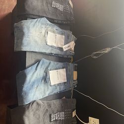 Purple jeans amiris ksubi Godspeed