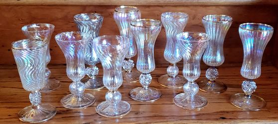 Hand Blown Liqueur Glasses
