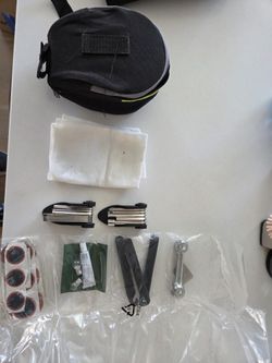 Bicycle Repair Kit With Case