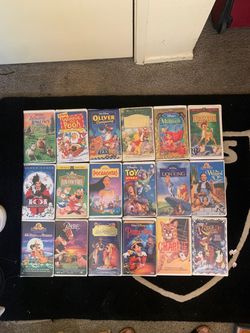 Disney VHS Tapes Lot (Set of 23)