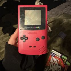 Gameboy Color In Pink