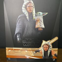 Hot Toys Ahsoka Tano & Grogu Star Wars The Mandalorian 1/6th Scale Collectible