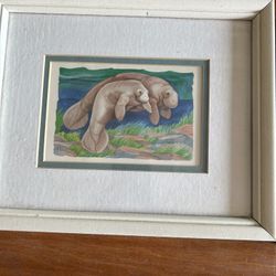 2 Pieces of Framed Art