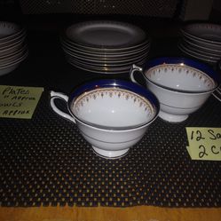 38 Piece Fine Bone China From England.. Selling As A Set. All Sales Final.