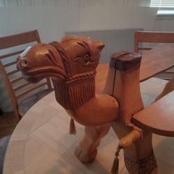 Egyptian Hand Carved Camel