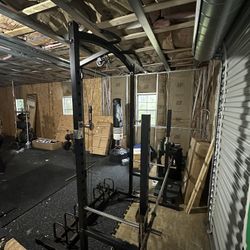 Smith Machine With 230 Pounds Of Weights