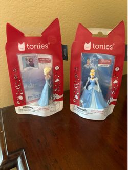 2 Disney Tonies — Frozen Elsa & Cinderella — Brand New, Looking to Swap