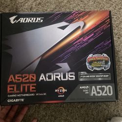 Gigabyte A520 AORUS Elite motherboard