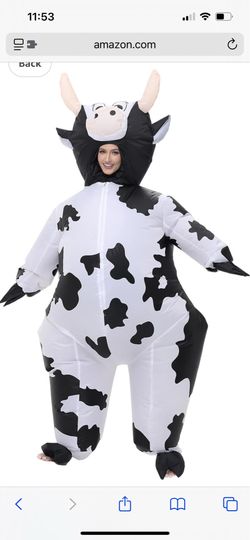 Inflatable Cow Costume for Adults