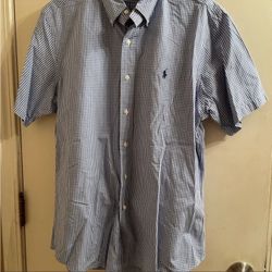 Polo By Ralph Lauren Casual Button Down Shirt Size 16 & 1/2/ /42