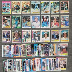 Gary Carter Lot with ROOKIE of 84 Total Baseball Cards 1975 Topps #620 Rookie HOF 