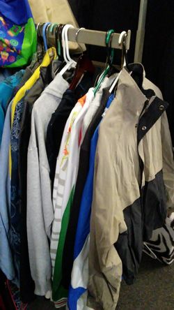 Jackets sweaters $5 each