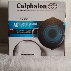 New Calphalon Classic 7qt Dutch Oven with Cover