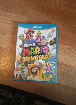 Super Mario 3D world for Wii U