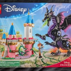 Lego Disney Princess 43240 Maleficent Dragon For. And Aurora's Castle