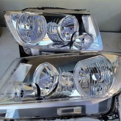 11-13 Jeep Grand Cherokee Headlights Luces Faros Micas Calaveras Focos Headlamps 