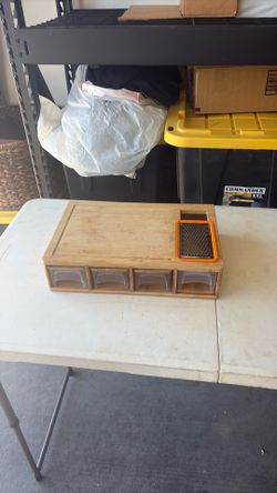 Cutting board and food grader