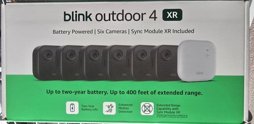 Blink Outdoor 4 XR 6-Camera Security System