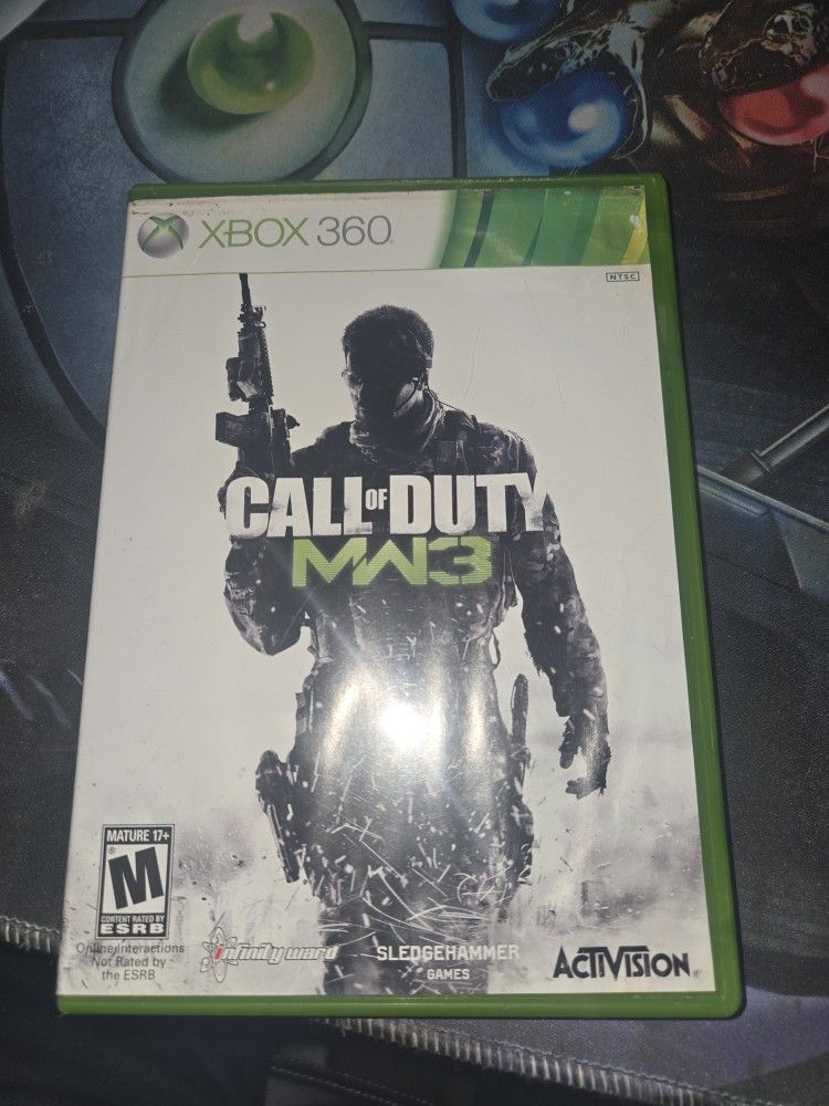 cod modern warfare 3 xbox 360