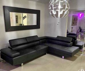 New sectional sofa in box