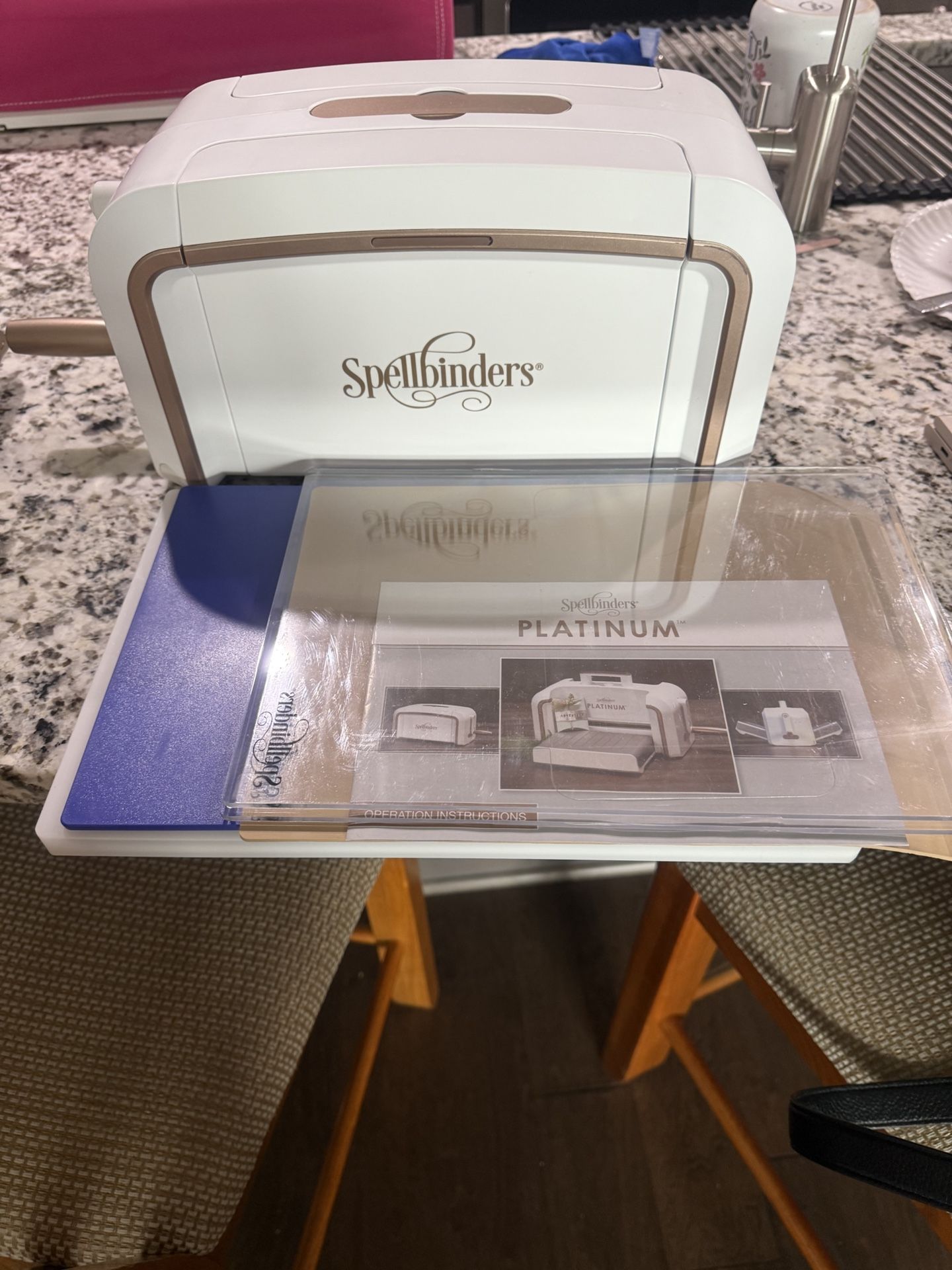 Spellbinders Platinum Die Cutting Machine 8 1/2 Opening