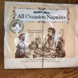 “Trader Joes” 100 Pack Napkins 2 Ply