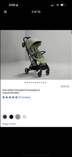 Icon Compact Everyday & Travel Stroller 