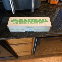1988 Fleer Baseball Cards Unopened
