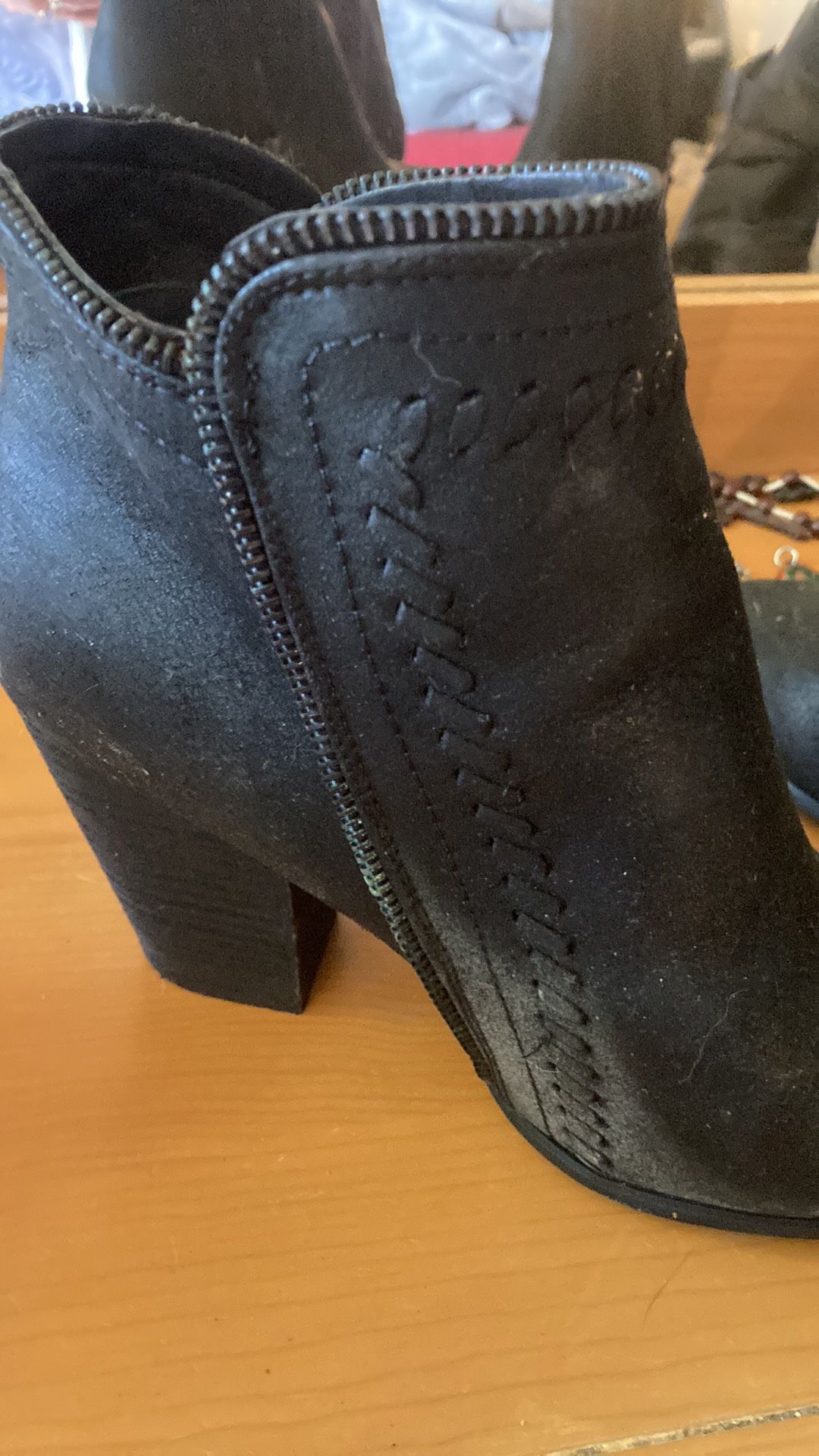 Black Low-Cut Boots