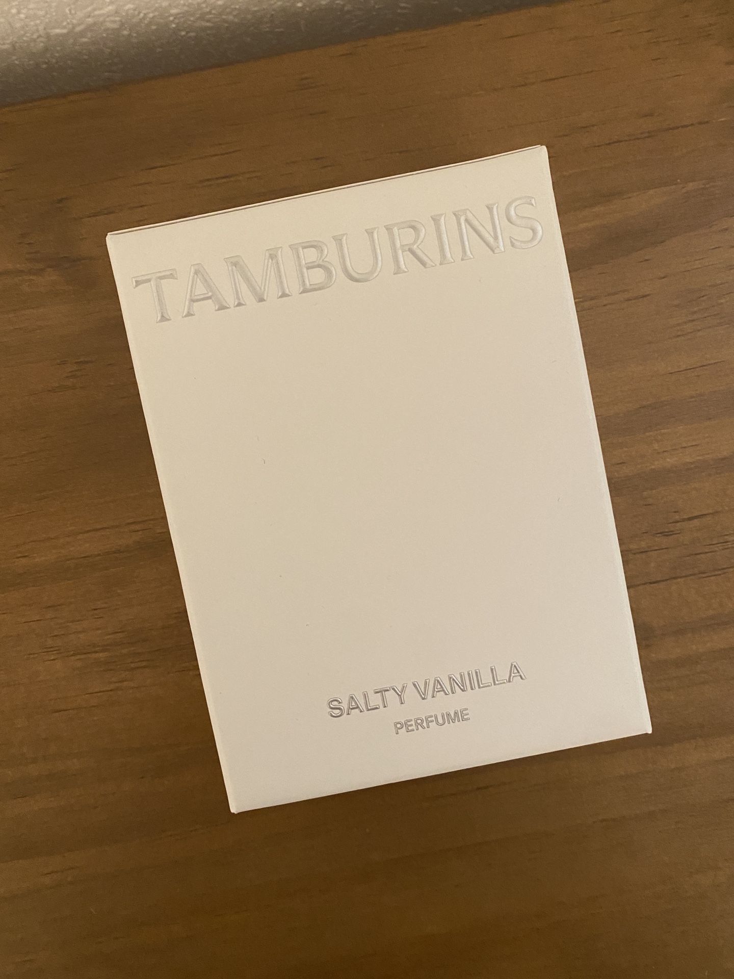 Tamburins Salty Vanilla Perfume