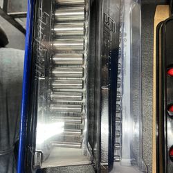 Snap On 1/4 Sockets 