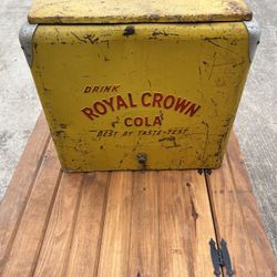 Vintage Royal Crown Cola Cooler 