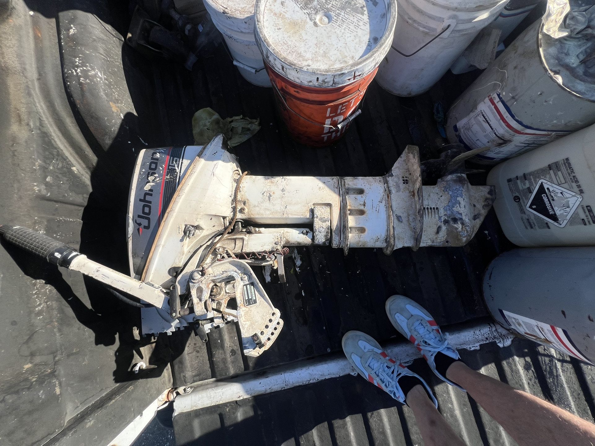 Johnson 15hp Outboard Motor