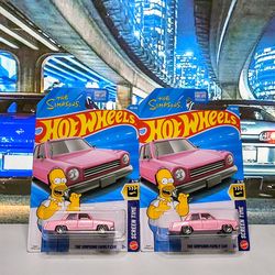 2026 HOT WHEELS PINK THE SIMPSONS FAMILY CAR 3/10 HW SCREEN TIME 108/250 $10 Each