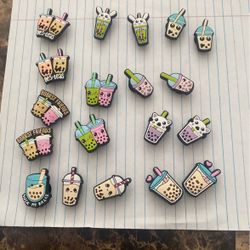 Boba Croc Charms