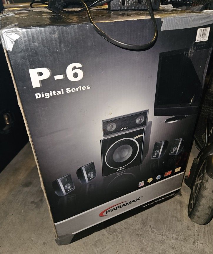 Paramax P-6 Surround Sound System!