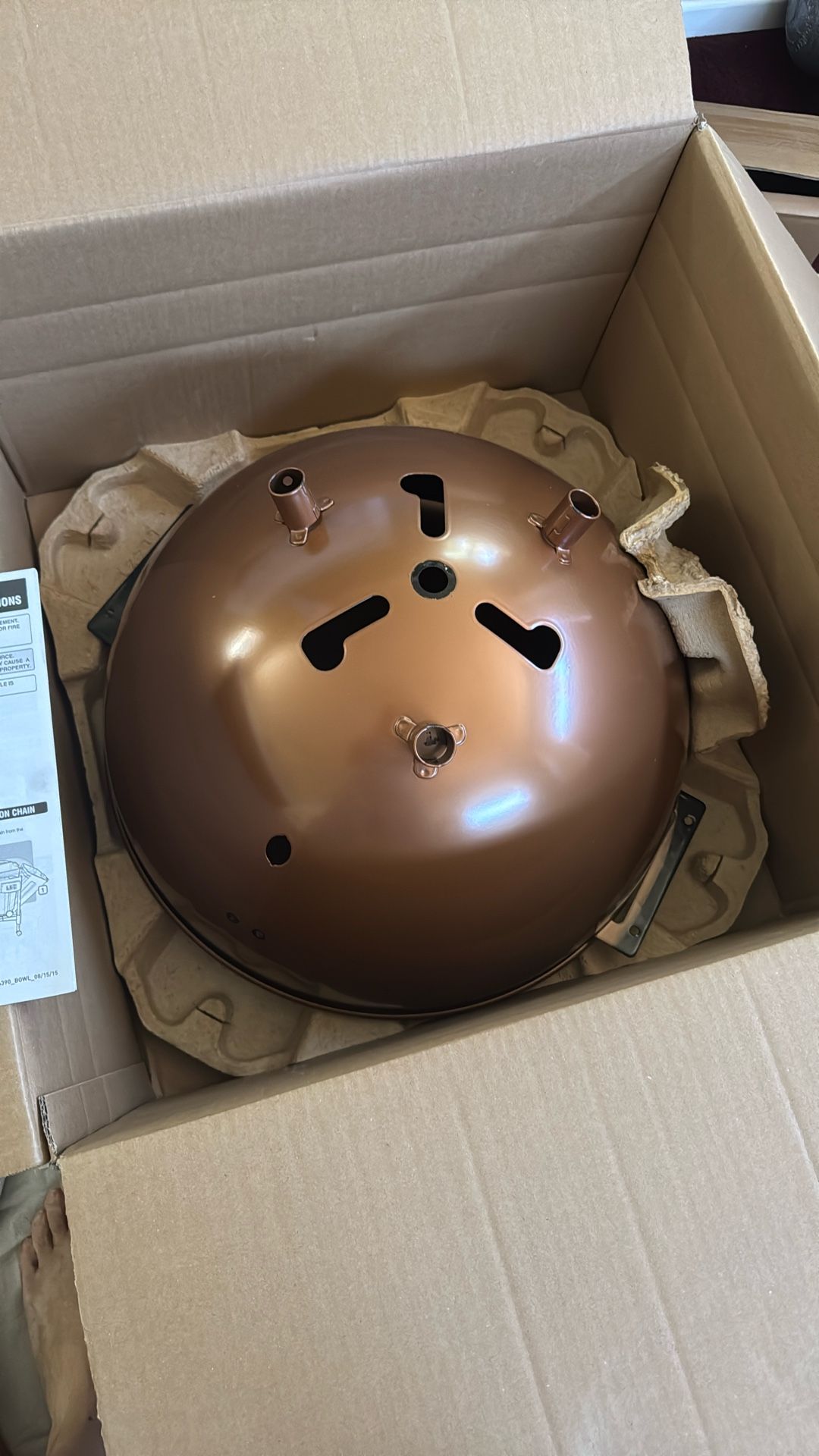 A Weber Kettle 22” Bowl Only