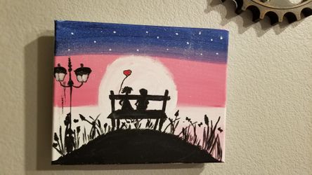 2 - 8×10 canvas painting. Available for shipping