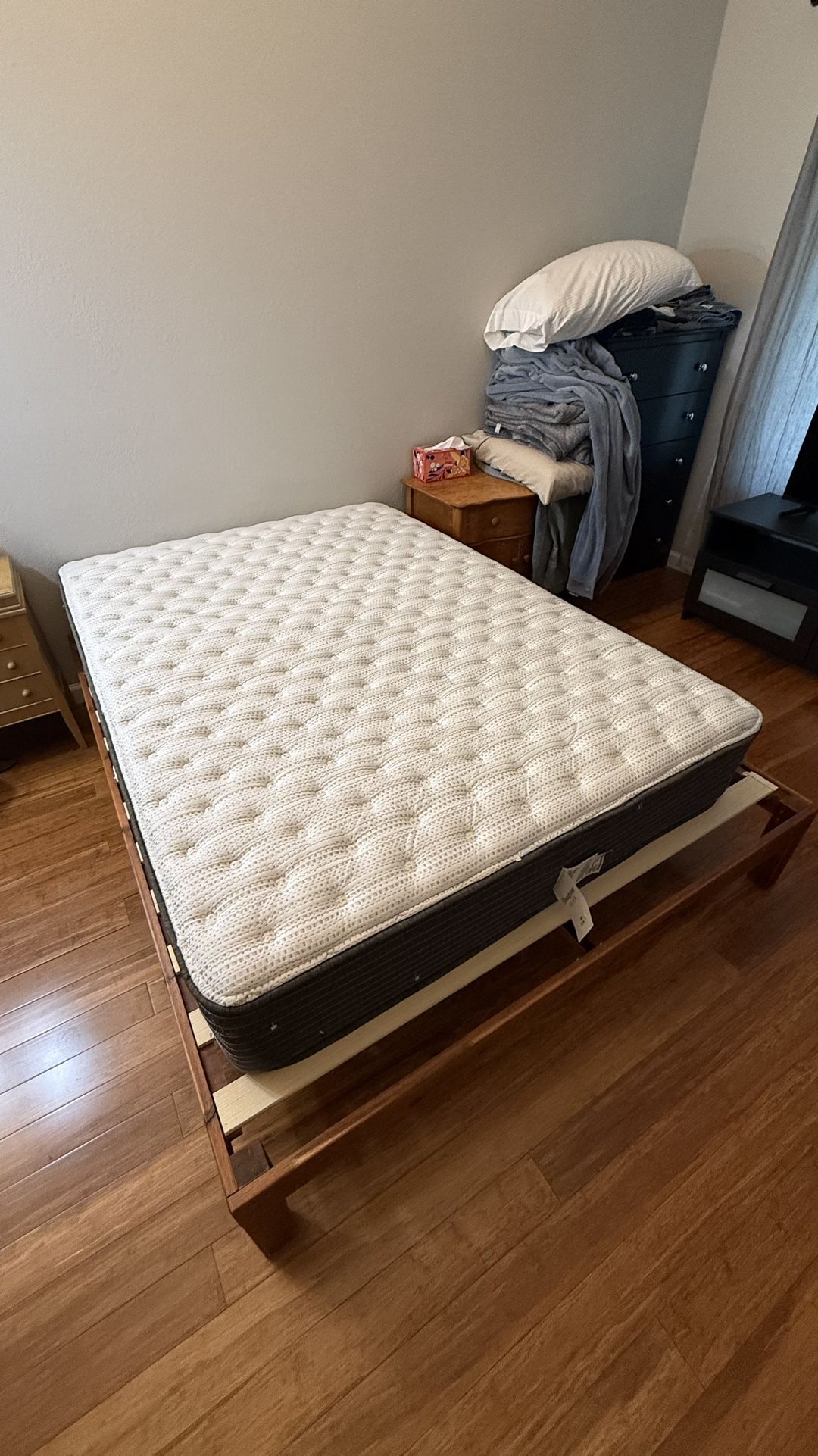 Queen Bed Frame Full Firm Mattress