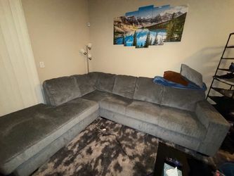 Grey couch