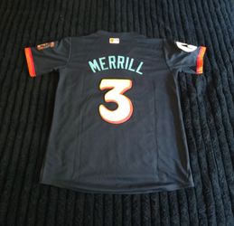 San Diego Padres City Connect #3 Merrill Men's Baseball Jersey Size S M L XL 2XL